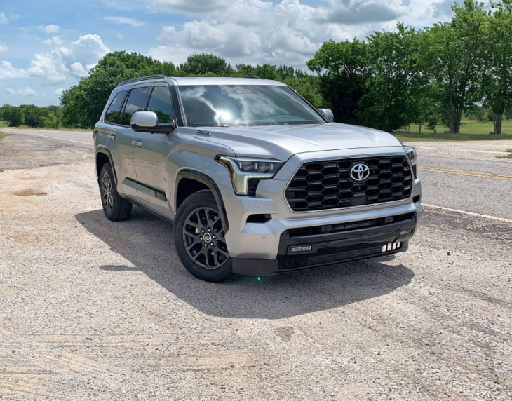 the 2023 toyota sequoia isn't a refresh. it's a rebirth