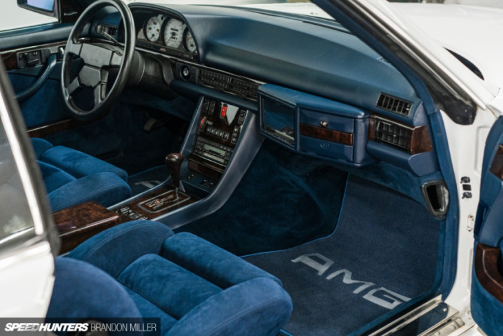 running in the ’80s: a 560 sec amg wide-body