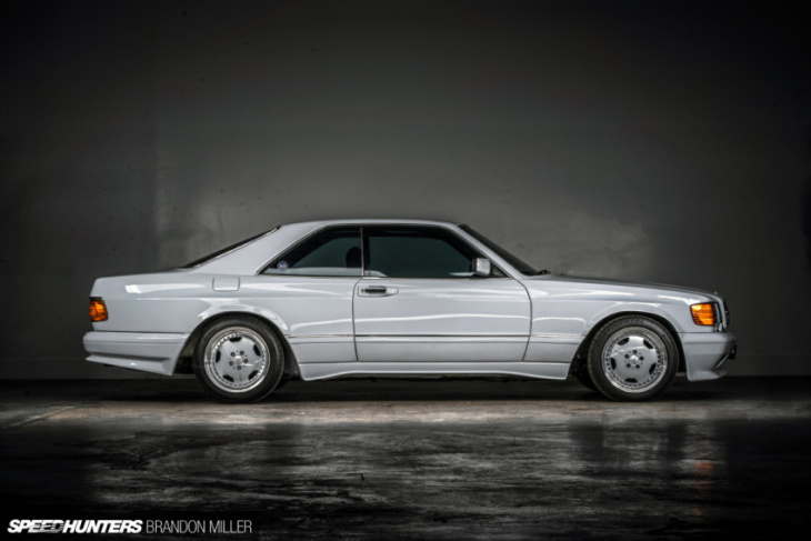 running in the ’80s: a 560 sec amg wide-body