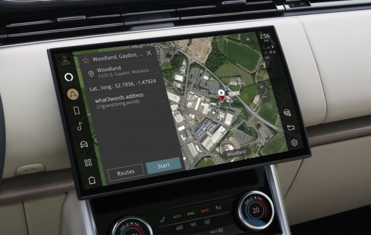 amazon, jaguar land rover adds ‘what3words’ to its navigation, world first