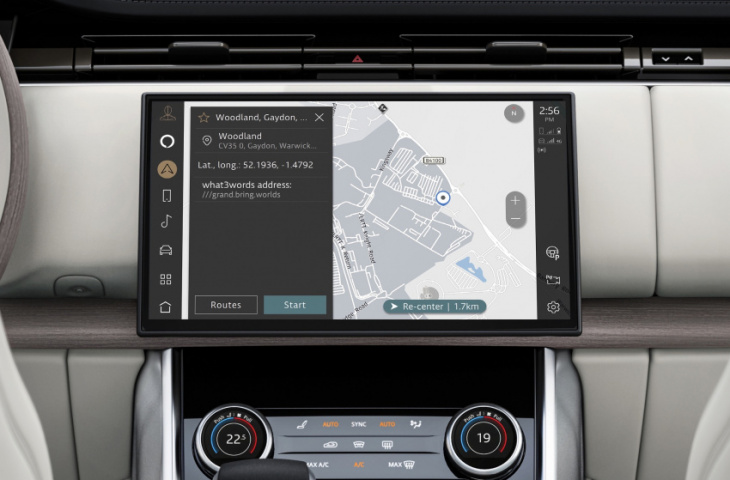 amazon, jaguar land rover adds ‘what3words’ to its navigation, world first