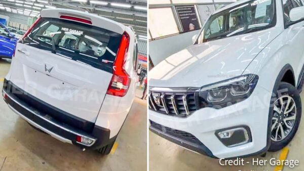 2022 mahindra scorpio rear design undisguised – for first time