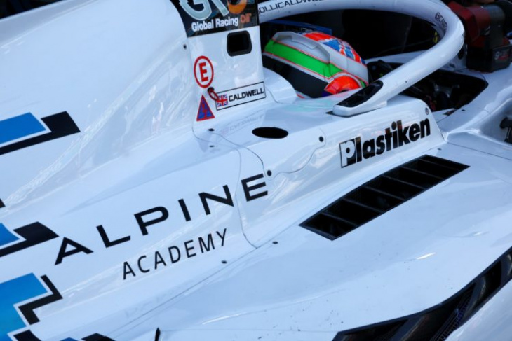 caldwell set for maiden f1 test run with alpine