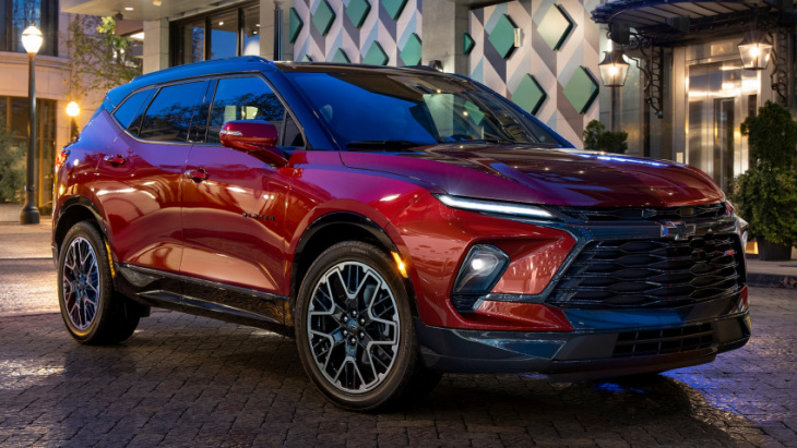 2023 chevrolet blazer (the not-electric one) updated, still isn't a k5