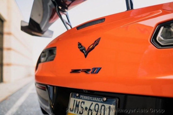 first c7 corvette zr1 sold to a retail customer up for sale with $259k price tag