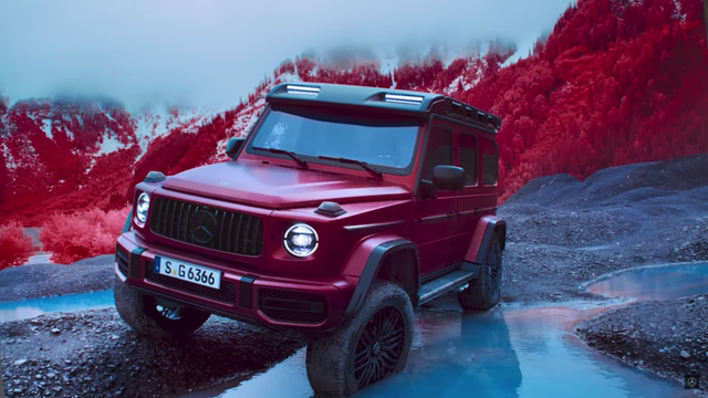 the 2023 mercedes-amg g63 4x4 squared is a 585-hp factory monster truck