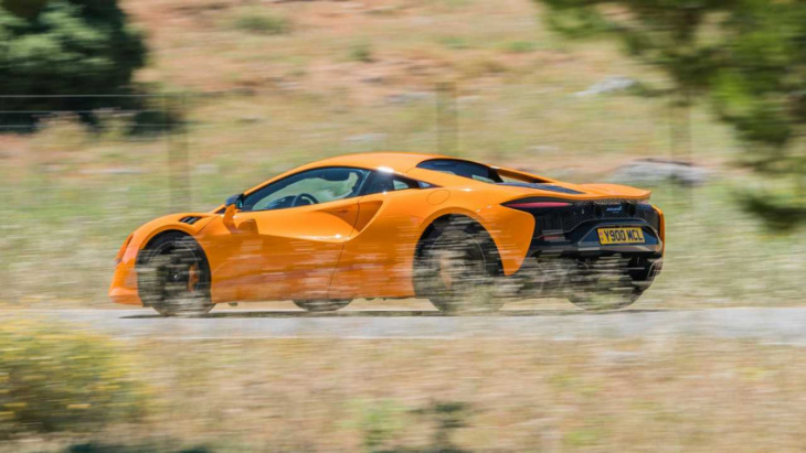 android, 2023 mclaren artura first drive review: the second life of supercars