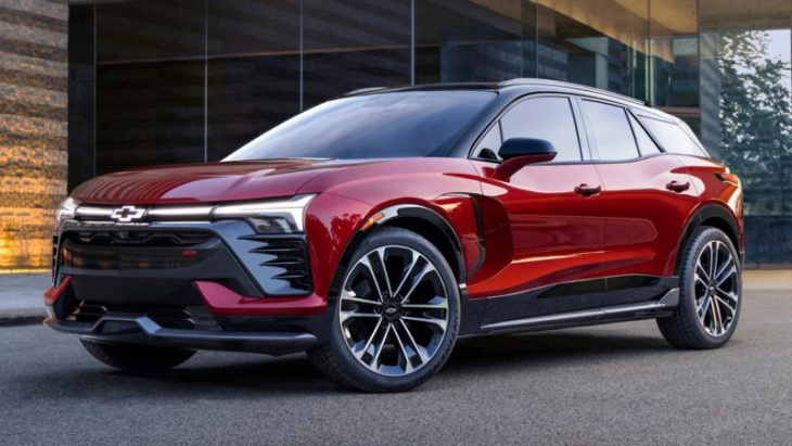 chevrolet teases first image of blazer ev ss crossover