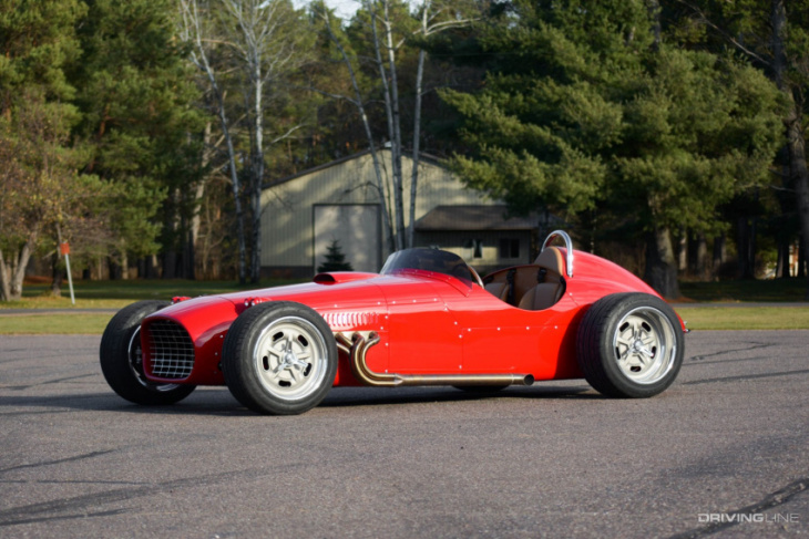 exhilarating driving experience: the ls3 v8 troy indy roadster