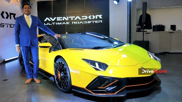 lamborghini aventador ultimae roadster delivered to first indian customer - 1 of just 250