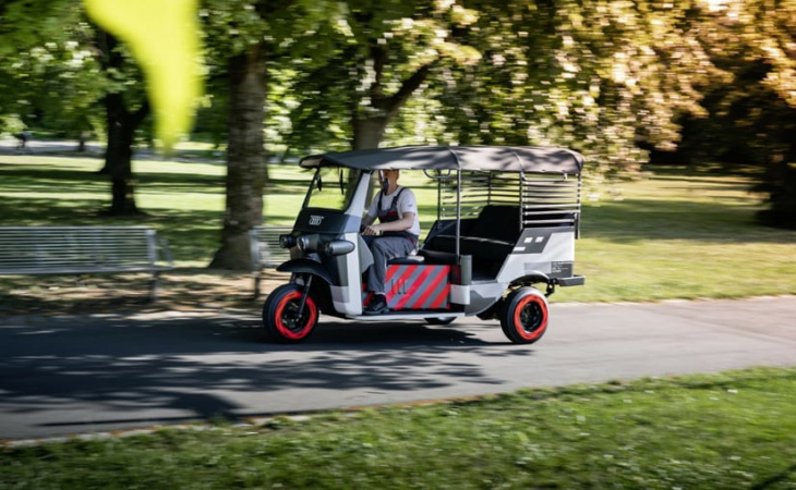 audi e-tron test car batteries to be used to launch solar powered e-rickshaws in india