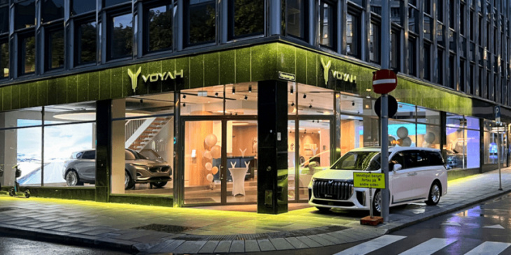 voyah opens showroom in oslo