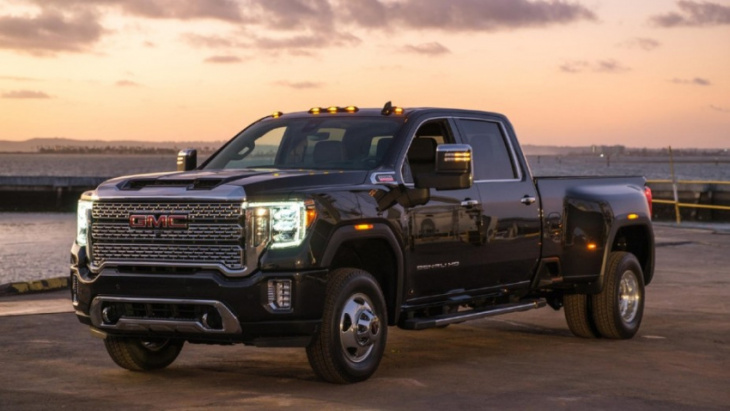 gmc’s light-up grille badges are shorting out headlights
