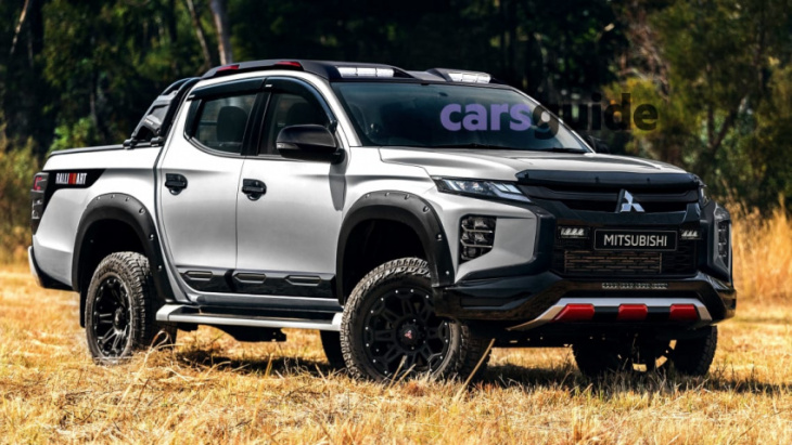 don't order that ford ranger raptor just yet! hardcore 2023 mitsubishi triton is nearing launch to send off ageing ute with a bang