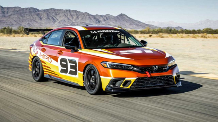 honda hpd civic si fe1 debuts as factory-built race car for $55,000