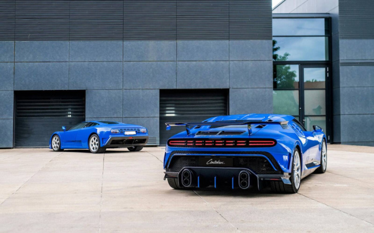 bugatti finally delivers first of ten centodiecis