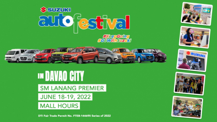 suzuki ph bring auto fest to davao