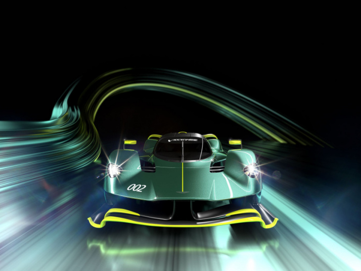 video: aston martin valkyrie amr pro in action