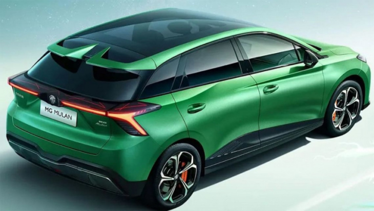can the mg mulan electric hatchback take the fight to the cupra born and volkswagen id.3? long driving range and sports car-like 0-100km/h time for chinese ev