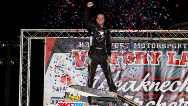 seavey finishes strong at bridgeport