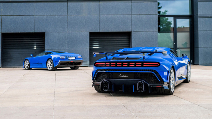 the first customer bugatti centodieci has been designed to match an eb110