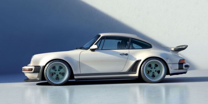 singer shows a 510-hp masterpiece in turbo racing white