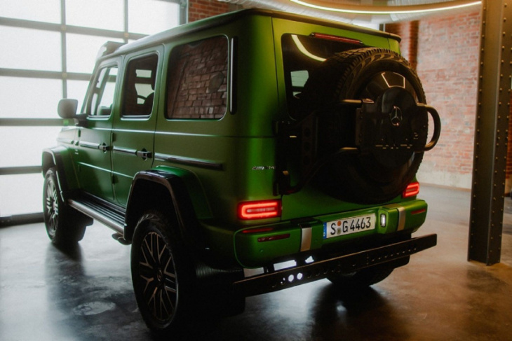 mercedes-amg brings back portal axles with g63 4x4²