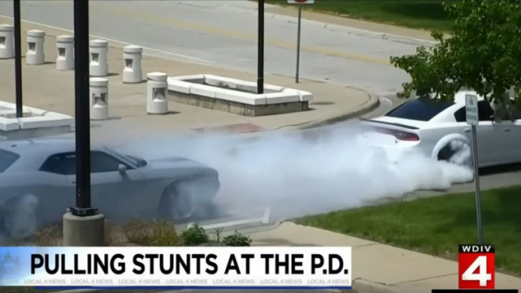 cops are running out of gas, a crispy corvette, celebrity car news, and a bit of history