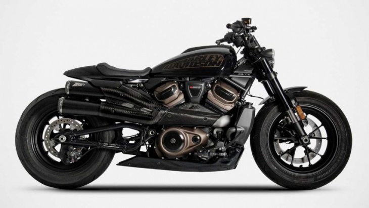 zard introduces two new exhausts for harley-davidson sportster s