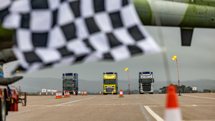 new top gear tv: hgv heroes and the lotus emira tested on track