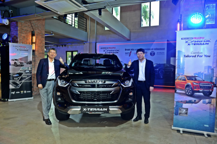 isuzu d-max x-terrain gets additional features and new colours