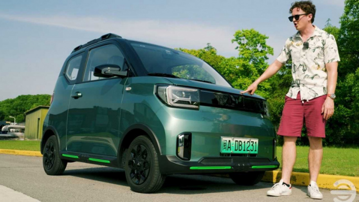 wuling mini ev gameboy is 100 percent electric and awesome
