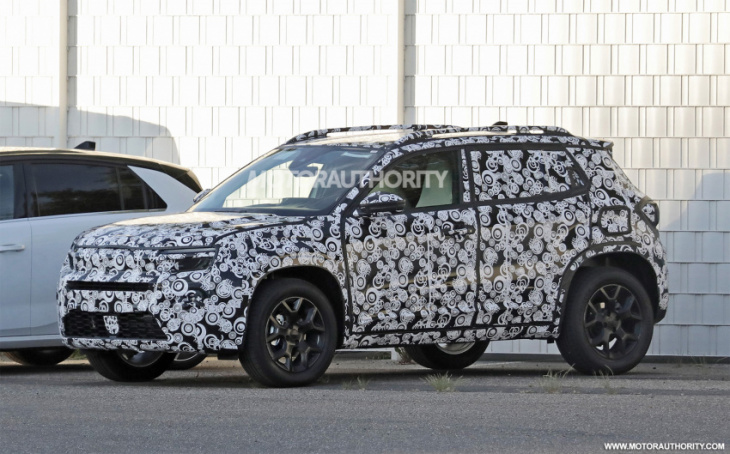 2024 jeep jeepster spy shots: baby jeep coming with gas and electric options