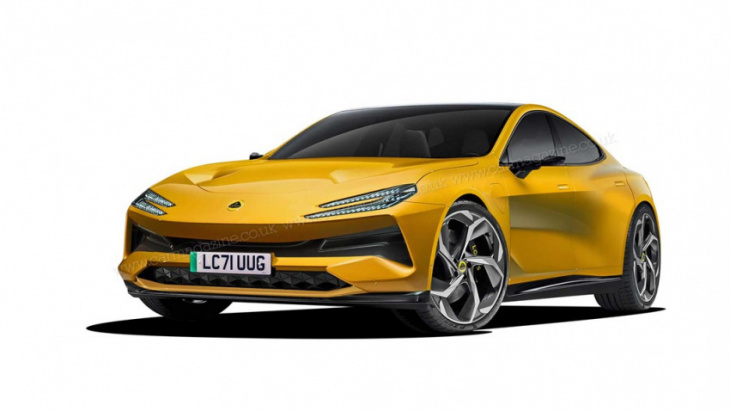 lotus type 133: the all-electric sports saloon due in 2023