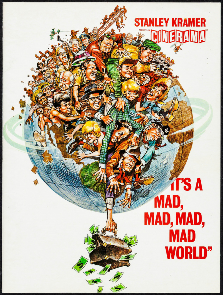 it’s a mad, mad, mad, mad world (1963) - ripper car movies