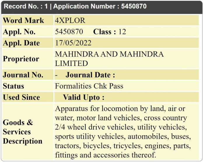 android, mahindra trademarks 4xplor name for scorpio n 4wd system