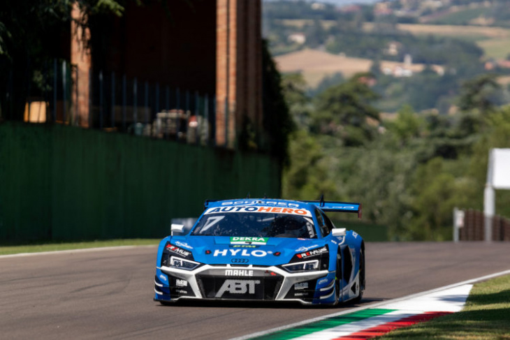 feller takes maiden dtm win in chaotic race at imola