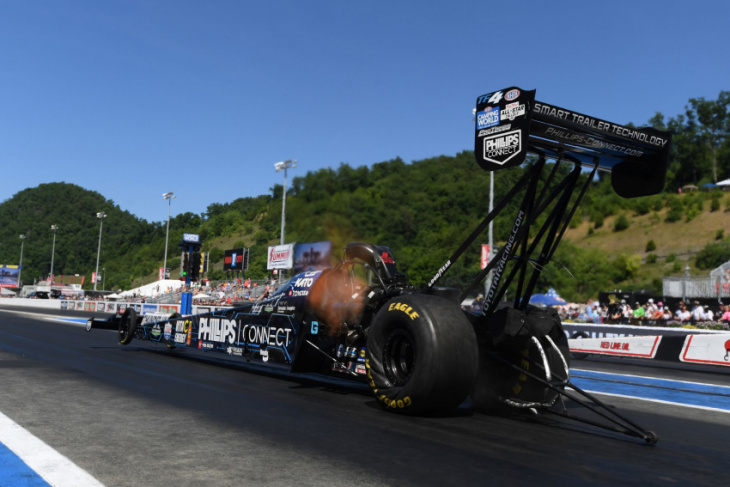 bristol nhra results, updated standings: how ron capps, justin ashley are putting heat on points leaders