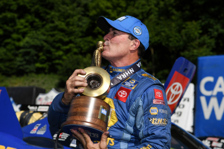 bristol nhra results, updated standings: how ron capps, justin ashley are putting heat on points leaders