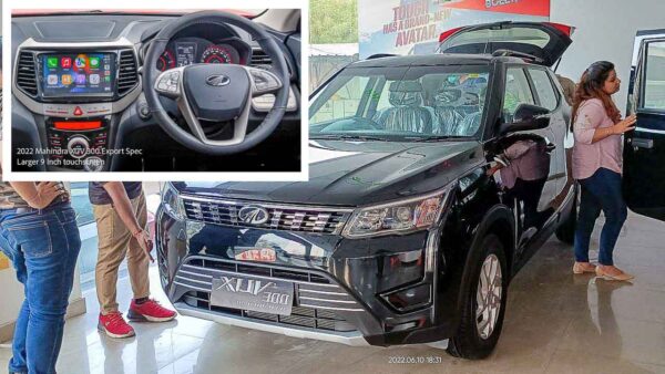android, 2022 mahindra xuv300 gets new, bigger 9 inch touchscreen