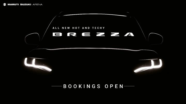 2022 maruti suzuki brezza bookings open