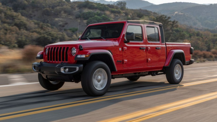 the diesel jeep gladiator is faster than any other gladiator
