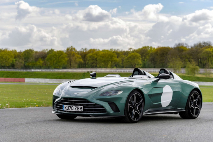 over 4,500ps of aston martins are hitting the goodwood hill