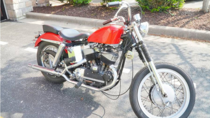 motorcycle monday: johnny depp cry-baby harley goes to auction