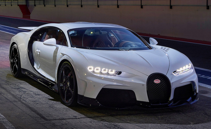 petrol consumption of every bugatti on the market right now