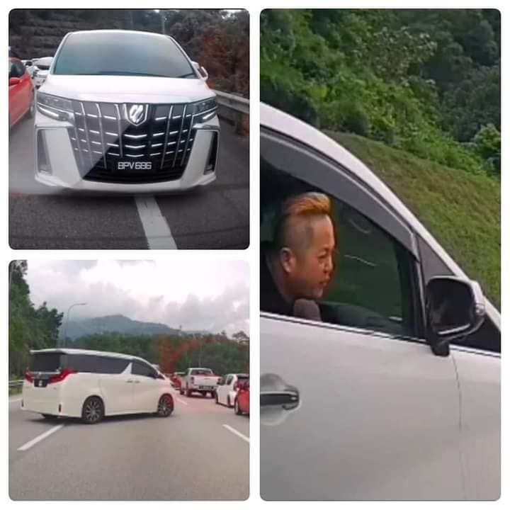 road bully in toyota alphard pleads not guilty to reckless driving and driving on emergency lane
