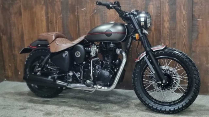 check out this custom royal enfield classic 350 by bulleteer customs
