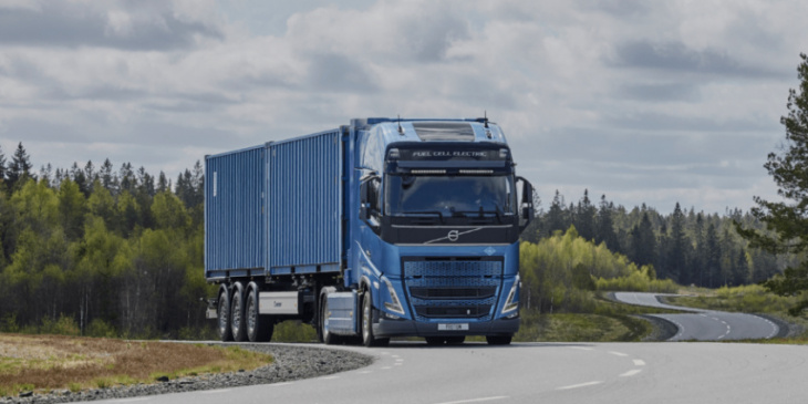 volvo trucks presents fc truck with 1,000 km range