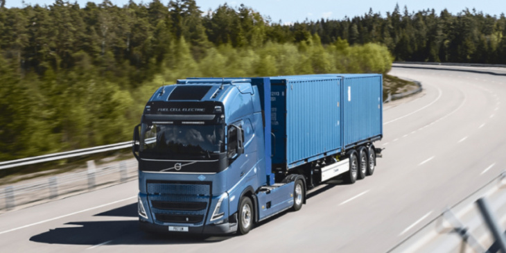 volvo trucks presents fc truck with 1,000 km range