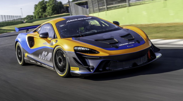 all-new mclaren artura gt4 jettisons hybrid parts for the track
